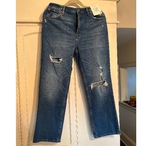Abercrombie ripped jeans new with tags